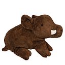 Vorschaubild Kuscheltier Wildschwein groß mit Dinkelspelz Wärmekissen
