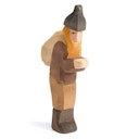 Vorschaubild Knecht Ruprecht Holzfigur 17 cm