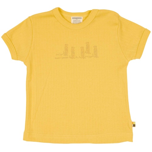 Weiches T-Shirt Rippe Känguru