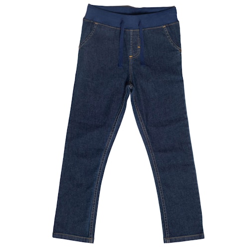 Lässige Denim Hose mit Kordelzug