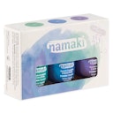 Vorschaubild Kinder Nagellack 3er Set Karibik, Electric Blue, Glitzer Violett