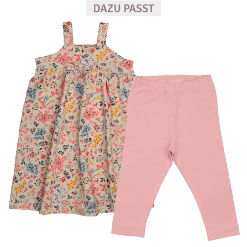 Kleid ohne Arm kleine Blumen