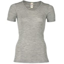 Vorschaubild Damen Wolle Seide kurzarm Shirt