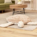Vorschaubild XXL Kuscheltier Schildkröte 107 x 91 cm beige