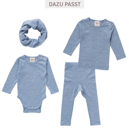 Wolle Seide Langarmshirt