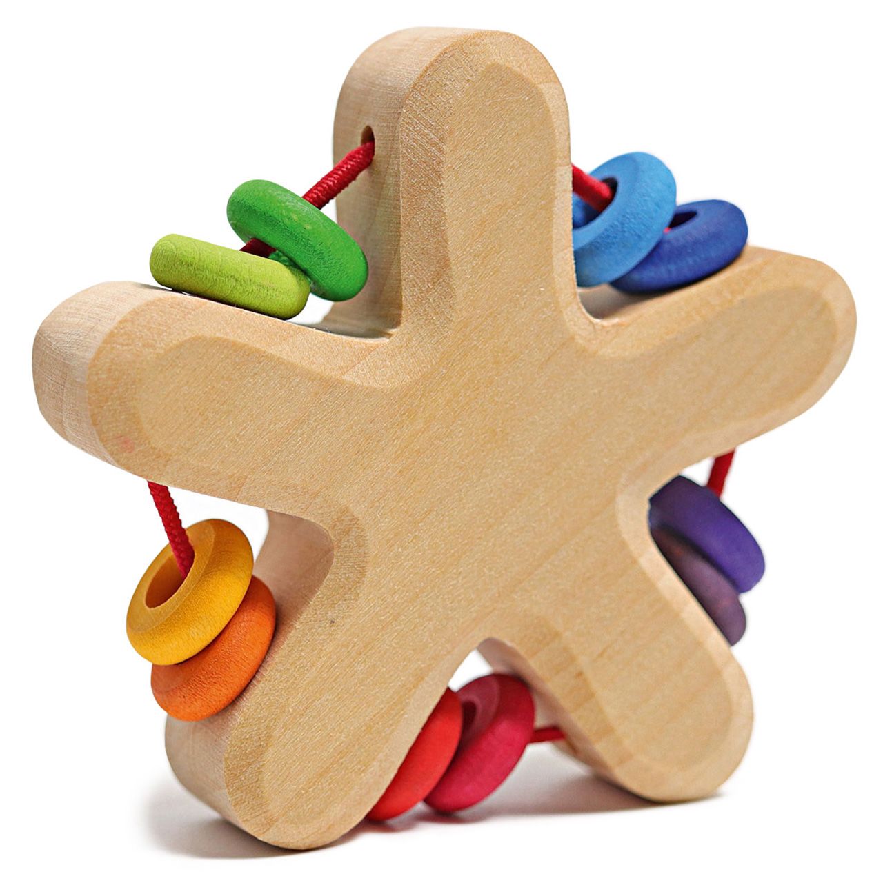 Rassel Greifling Regenbogen Stern ab 0 Monaten