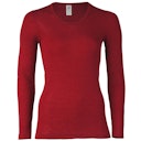 Vorschaubild Damen Wolle Seide Langarmshirt