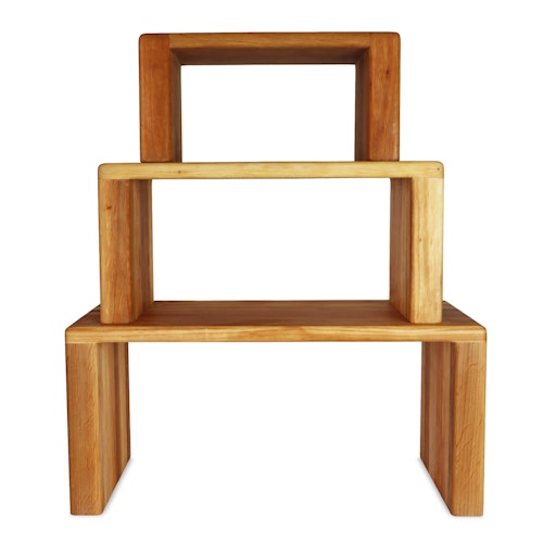 Hocker Set 3 Stück um Sitzen und Bauen