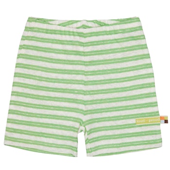 Leichte Leinen Shorts marine geringelt