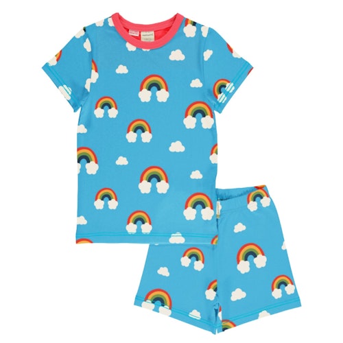 Sommerlicher Schlafanzug mit Alloverprint 