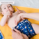 Vorschaubild Snap2fit Überhose beige das 2in1 System Waldmotiven