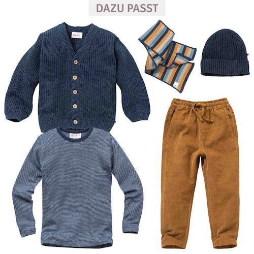 Cardigan Grobstrick Knopfleiste