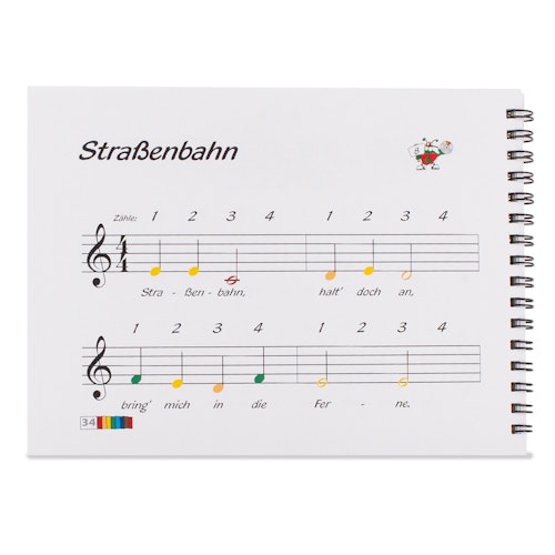 Einfach erklärt - Glockenspiel Musikbuch ab 4 Jahre
