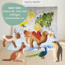 Vorschaubild Kamel mit Sattel - Krippenfigur aus Holz 13 cm