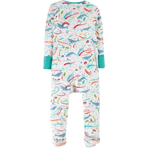 Strampler Zipper Raketen