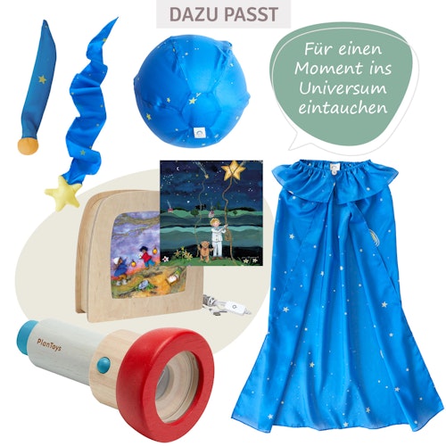 Kleiner Schweifball aus Seide Sternschnuppe