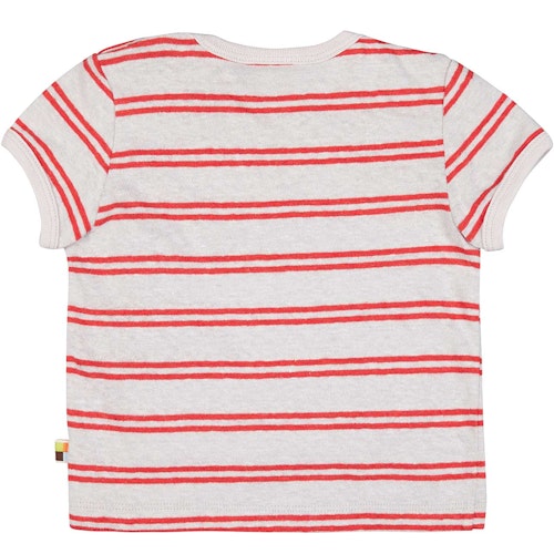 Leichtes Leinen Shirt kurzarm Streifen