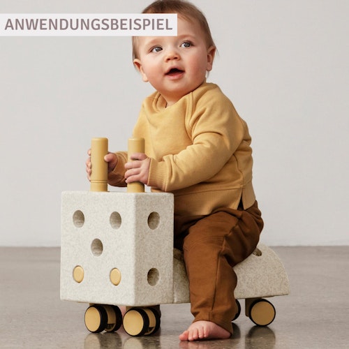 Modu Bauspielzeug Set 33 Teile 0-6 Jahre gelb