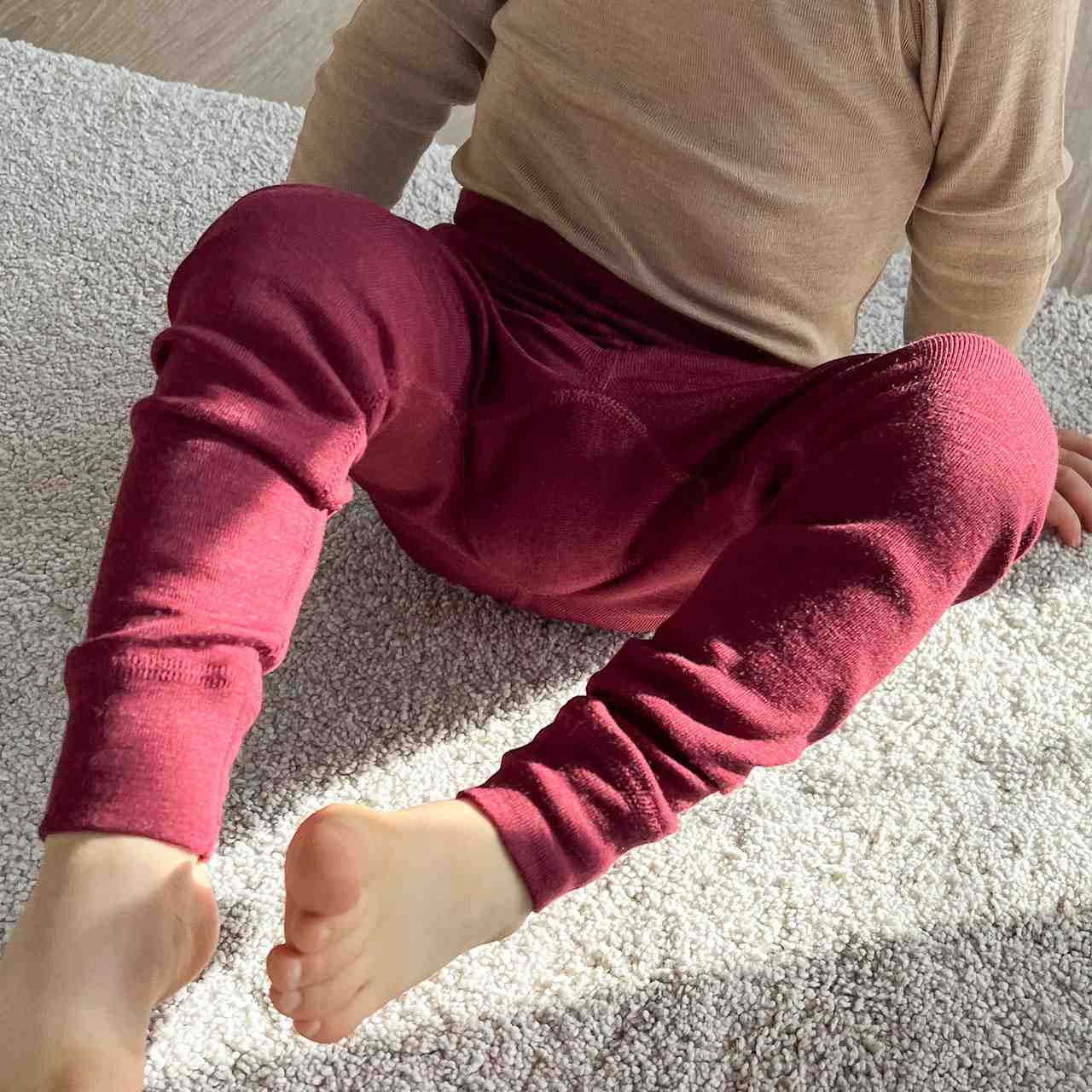 Wolle Seide Hose für Kinder