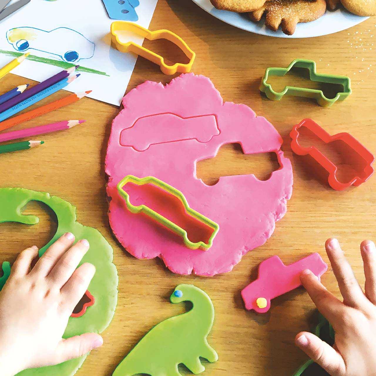 Ausstechformen Autos, 8 St.