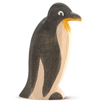 Pinguin Schnabel gerade Holzfigur 7 cm