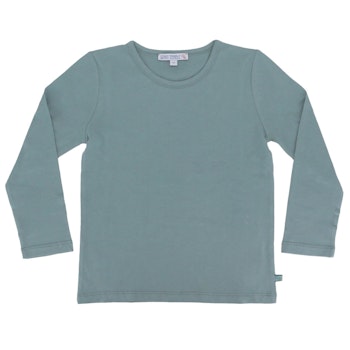 Uni Langarmshirt stahlblau