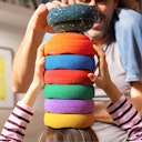 Vorschaubild Stapelstein® Spring Special Mini rainbow classic 6+1 kleine Elemente