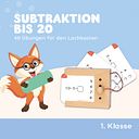 Vorschaubild Subtraktion bis 20 6-7 J. Kartensatz (ohne Lochkasten)