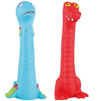 2er Set Tauchstäbe Seepferdchen und Krokodil