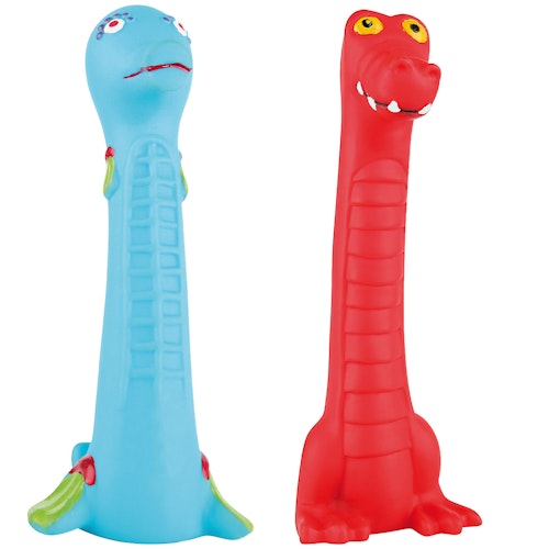 2er Set Tauchstäbe Seepferdchen und Krokodil