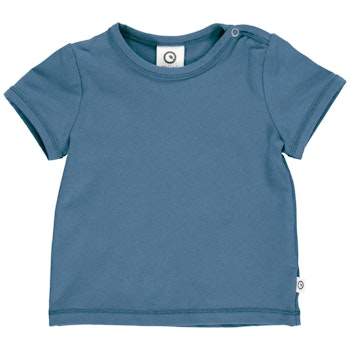Schlichtes elastisches T-Shirt nachtblau
