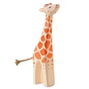 Vorschaubild Giraffe klein Holzfigur 13 cm hoch