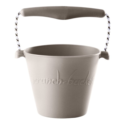 Silikon Sand Eimer dunkel taupe