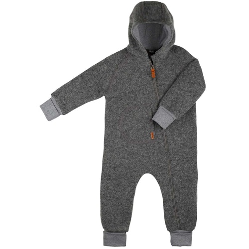Warmer Overall Schurwolle Bündchen