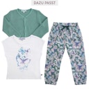 Vorschaubild Sommer Shirt Schmetterling-Druck