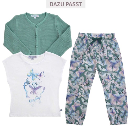 Sommer Shirt Schmetterling-Druck