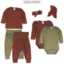 Vorschaubild Langarmbody Puffärmel Blumenprint