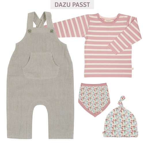 Babymütze Knoten Blumen Muster