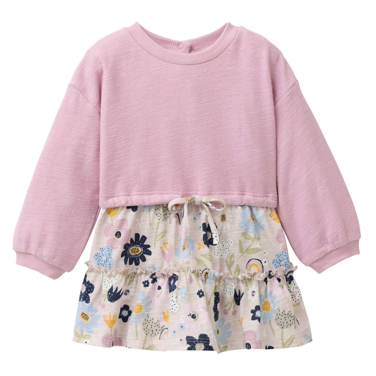 Weiches Sweatkleid langarm
