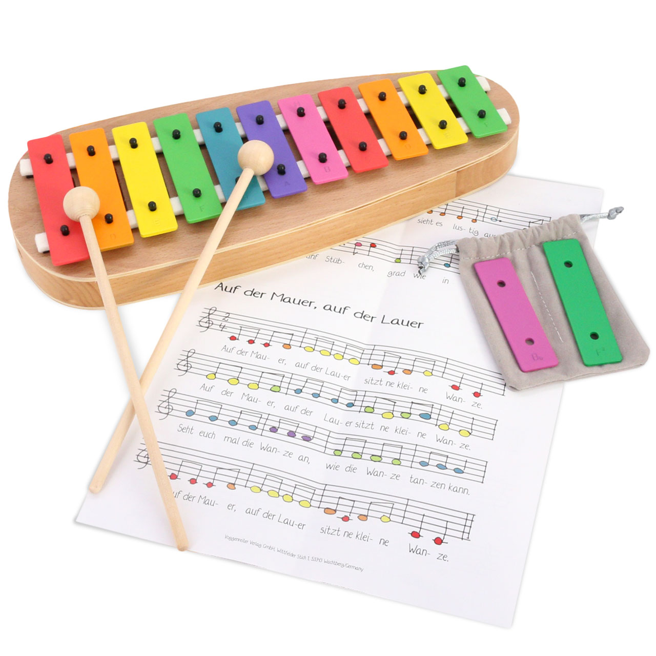 Großes Glockenspiel ab 3 Jahre - einfach erklärt