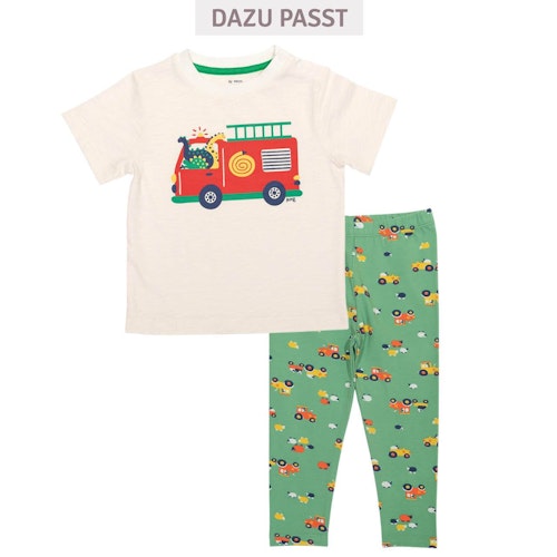 Grünes T-Shirt Safari-Tiere