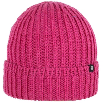 Erwachsenen und Jungend onesize Umschlag Beanie Wolle pink