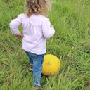 Vorschaubild Fussball Softball 21 cm gelb E-Junioren U10