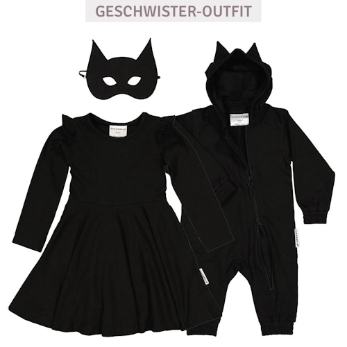 College Jumpsuit mit Kapuze und Schwanz College Jumpsuit mit Kapuze und Schwanz