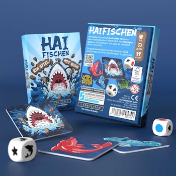 Haifischen- Ein Spiel mit Biss ab 6 Jahren