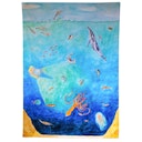 Vorschaubild Spieltuch Bio-Baumwolle Tiefsee 150 x 100 cm