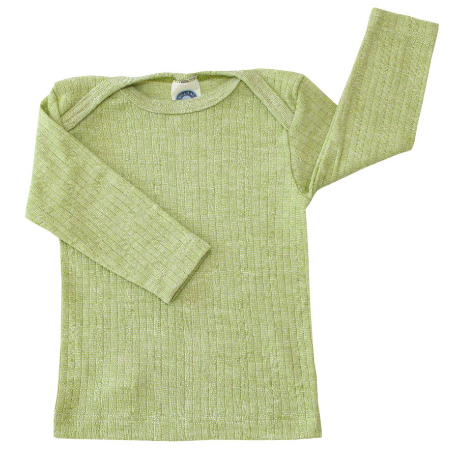 Atmungsaktives Wolle Seide Baumwolle Shirt