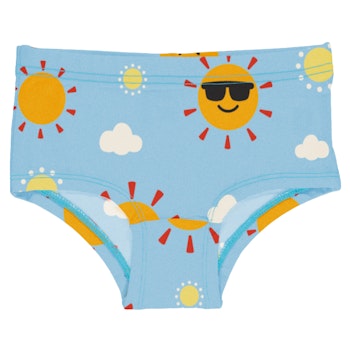Hipster Briefs blau Sonne