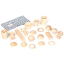 Vorschaubild Treasure basket 20 Holzteile - ab 10 Monaten