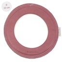 Vorschaubild Grosser super weicher Wurfring LOOP Frisbee altrosa